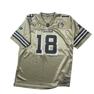 VTG Colosseum Athletics Mens XXL Purdue Boilermakers Football Jersey #18 Gold